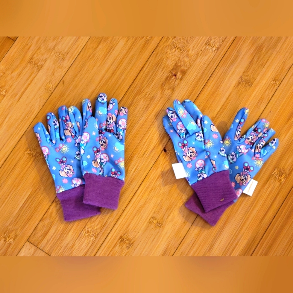 Nickelodeon preschool age girls gardening gloves - 2 pairs